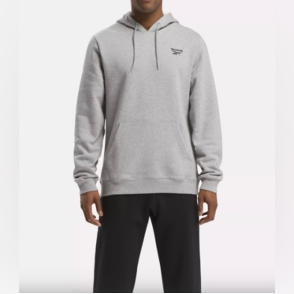 Reebok Identity Small Logo Fleece Hoodie